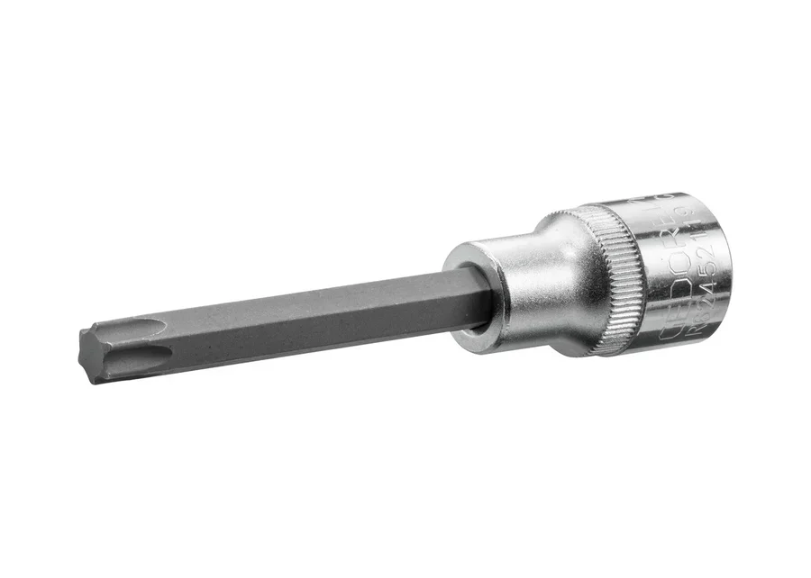 GEDOREred long 1/2" screwdriver bit socket for internal TX screws, catalog image no. 8