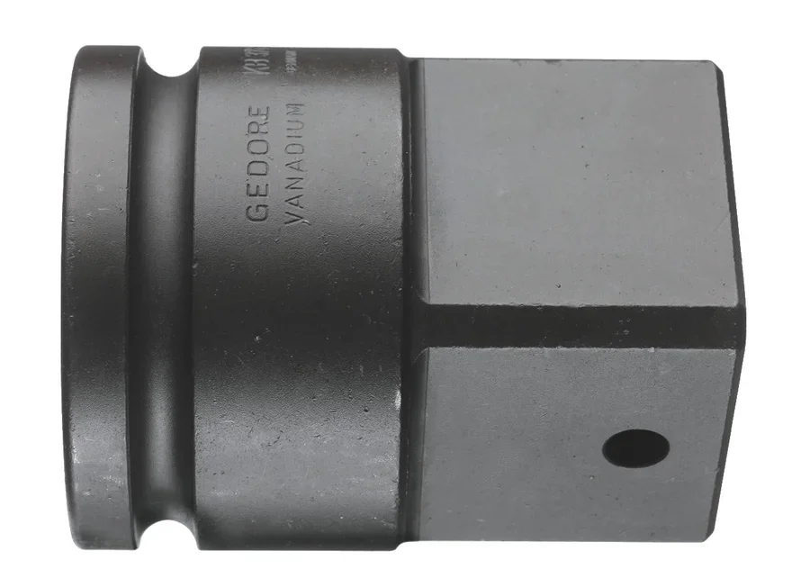 GEDORE 1.1/2" to 2.1/2" increasing adapter for impact socket inserts, catalog image