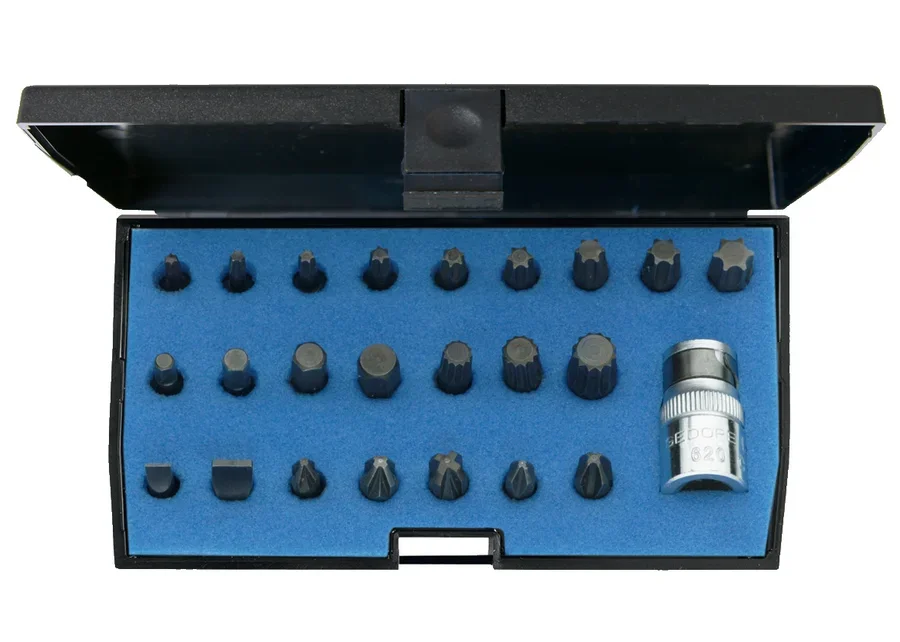 GEDORE 1/4" bit assortment, 24-piece, catalogue image