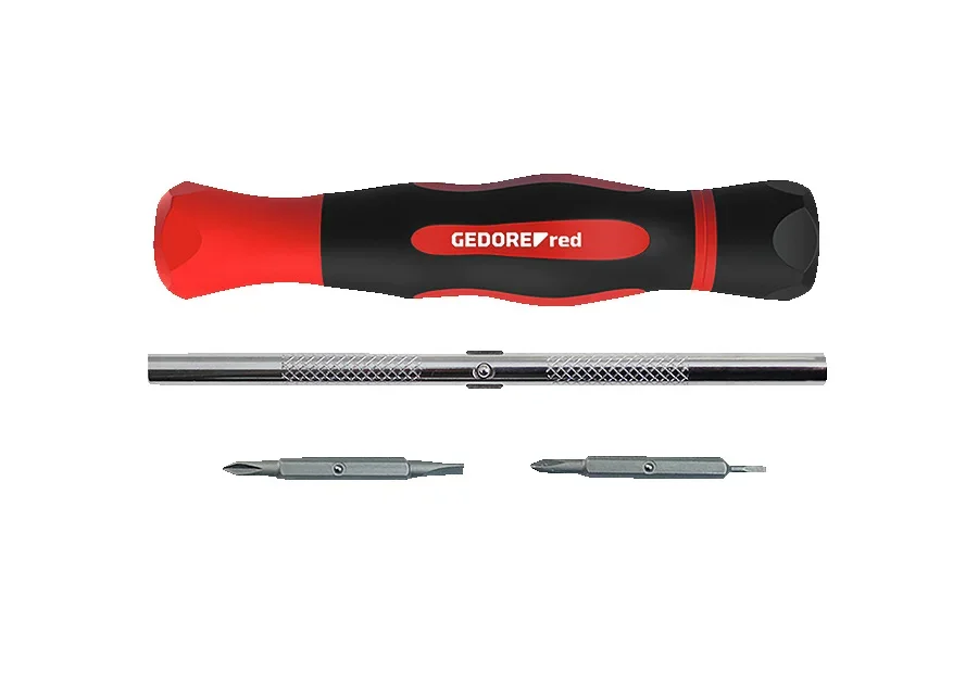 GEDOREred 4in1 Präzisions-Bit-Schraubendreher, Produktbild