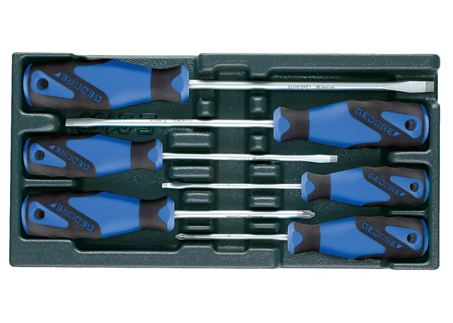 GEDORE screwdriver bit socket set in 1/3 ES module, catalogue image no. 1