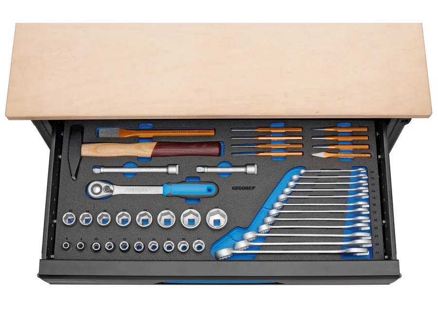 GEDORE tool assortment in CT module for B3, 43-piece, product image
