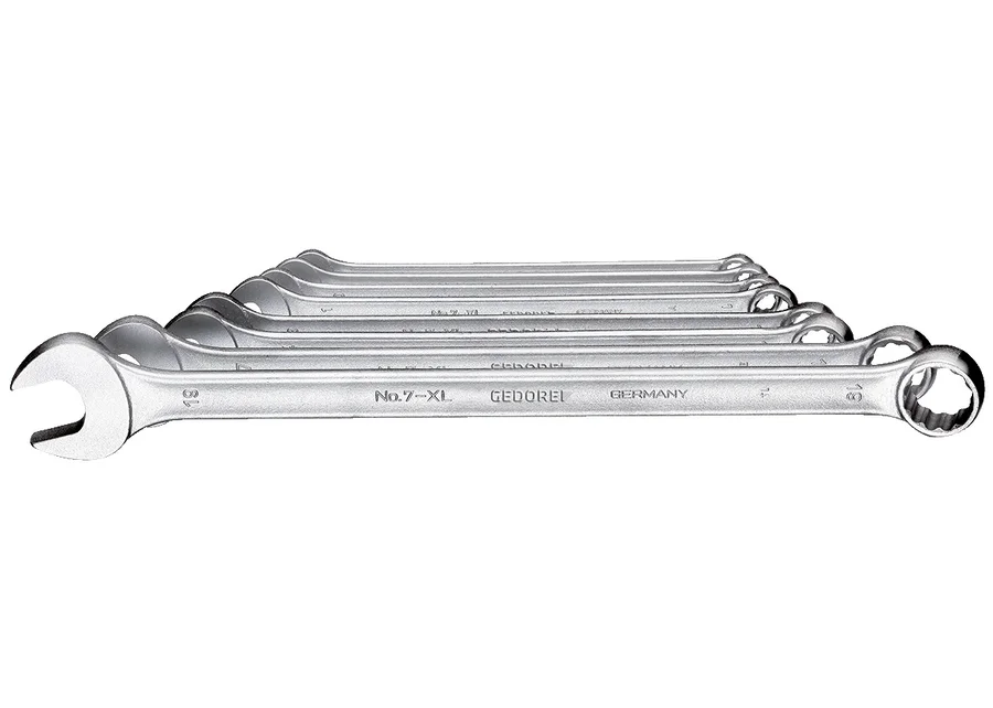 GEDORE extra-long combination wrench set, catalog image no. 1