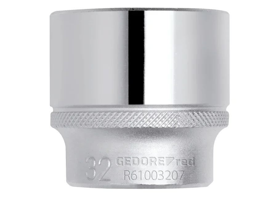 GEDOREred Steckschlüsseleinsatz 1/2" 6-kant, metrisch, kurz, Katalogbild
