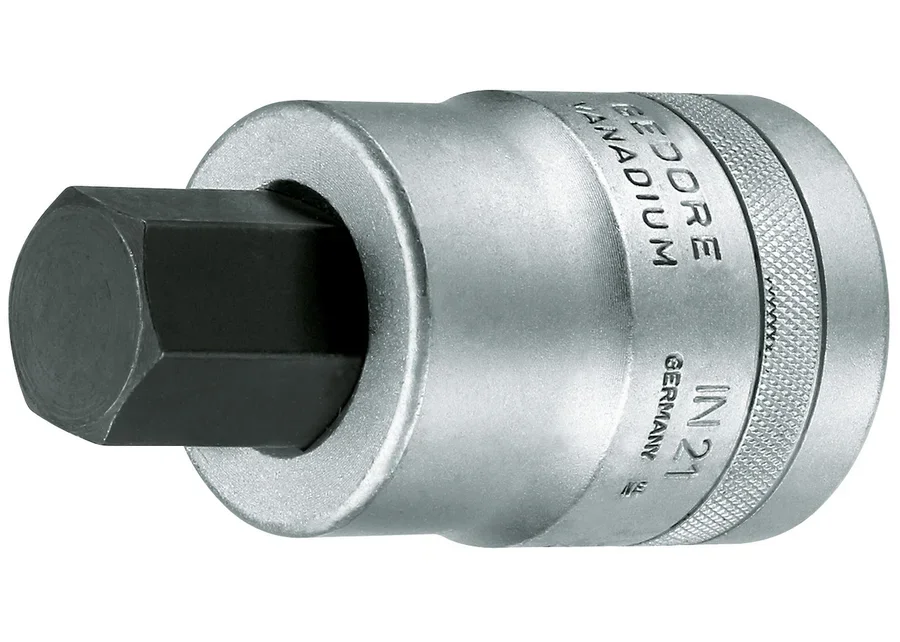 GEDORE 1" screwdriver bit socket for hexagon socket screws, catalogue image no. 2