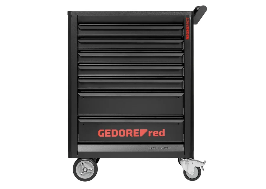 GEDOREred GEDMaster workshop trolley with 7 drawers, catalog image