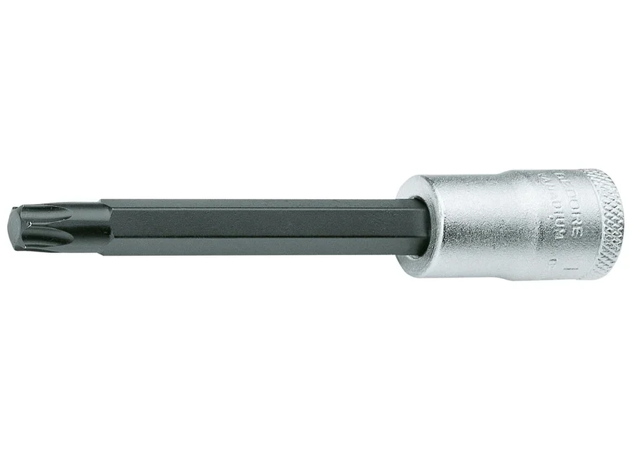GEDORE 3/8" long screwdriver bit socket for internal TX screws, catalogue image