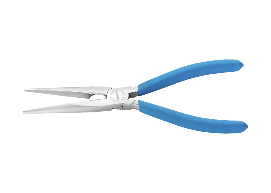 GEDORE straight long-nose pliers with cutter, serrated, product image no. 2