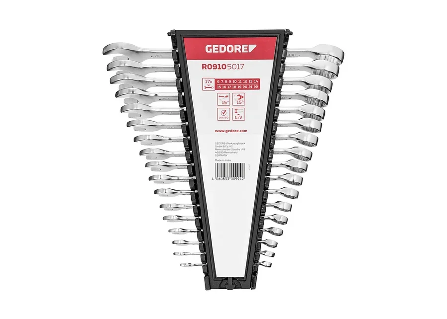 GEDOREred 12-piece metric combination wrench set, catalog image no. 8