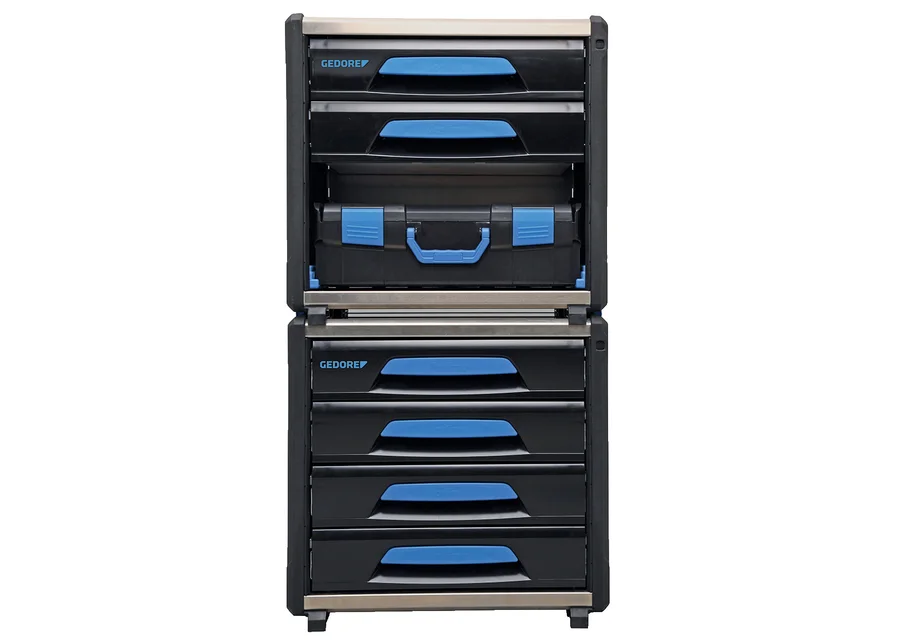 GEDORE WorkMo B2 tool box module, 4 drawers, H6, application image no. 1