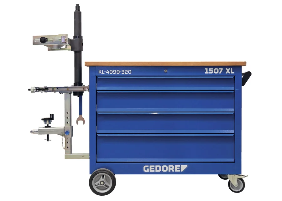 GEDORE Automotive Rollwerkbank mit Sortiment "Federn und Stoßdämpfer", Detailbild