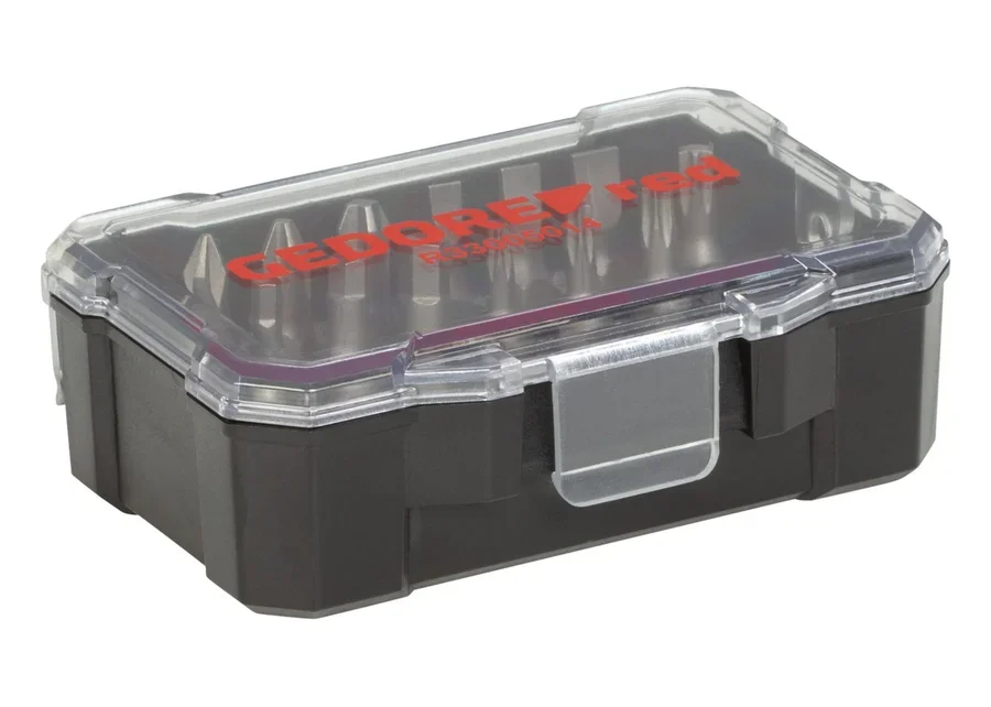 GEDOREred Bit-Box 1/4" 14-teilig, Produktbild Nummer 2