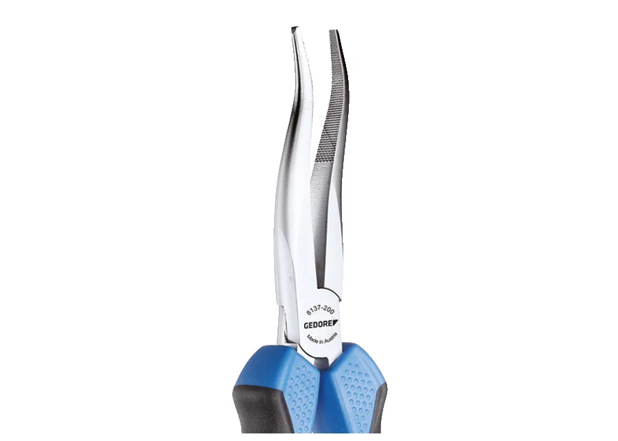 GEDORE mechanic's pliers without cutter, offset form, detail image