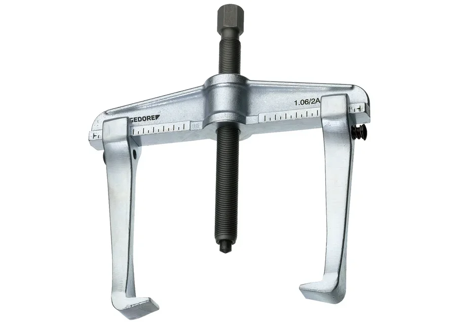 GEDORE 2-arm universal puller, all-steel hooks with hook brake, catalogue image no. 1