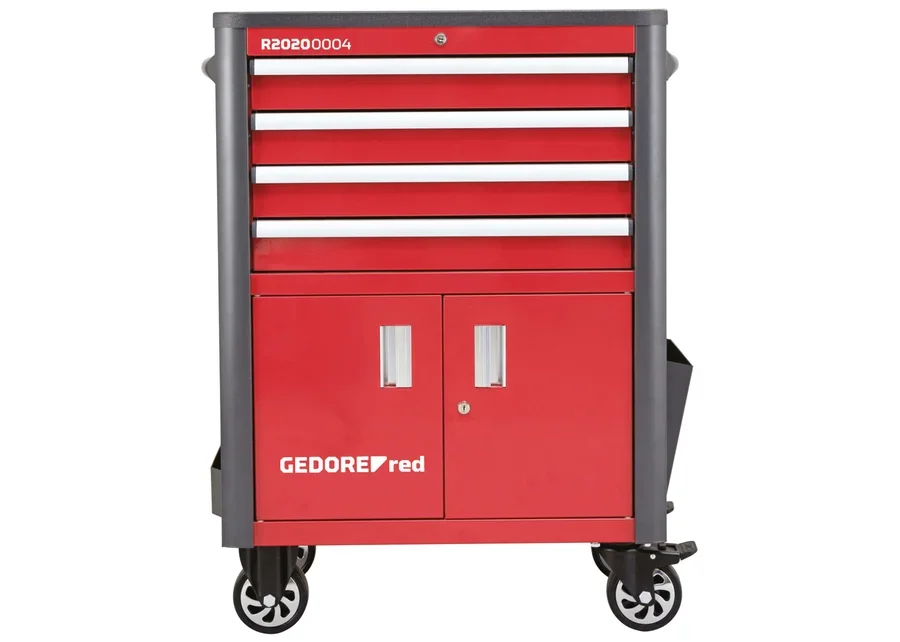 GEDOREred WINGMAN 4 SF workshop trolley + doors, catalog image