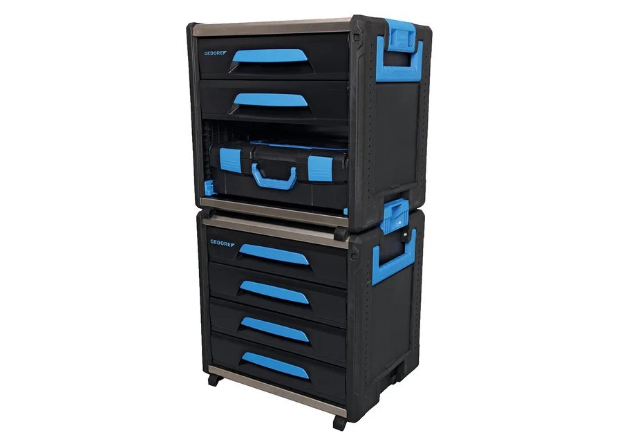 GEDORE WorkMo B2 tool box module, 4 drawers, H6, application image no. 4