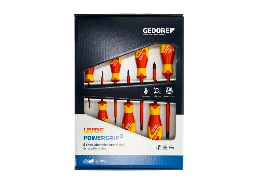 GEDORE VDE screwdriver set, 7-piece, product image no. 1