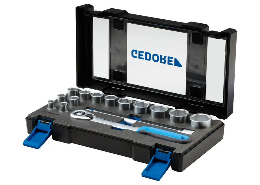 GEDORE 1/2" socket set, 15-piece, product image no. 2