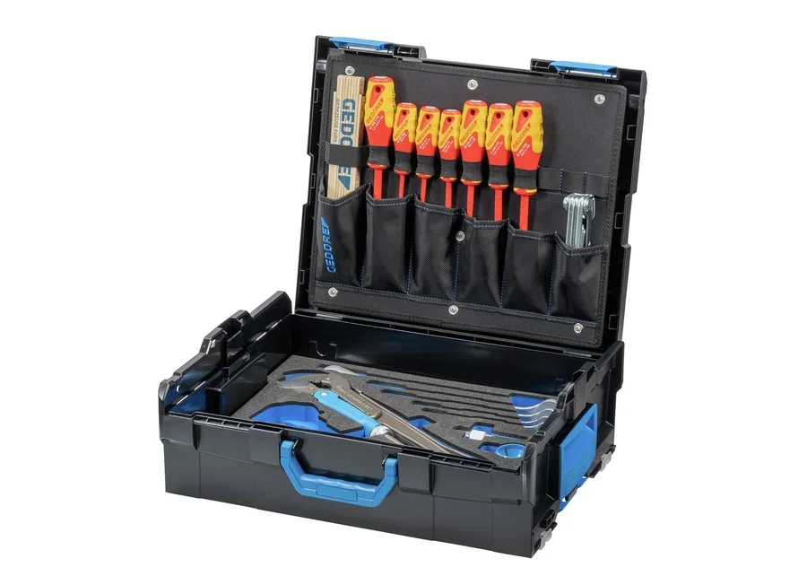 GEDORE SANITÄR 44-piece tool assortment in GEDORE L-BOXX® 136, catalog image