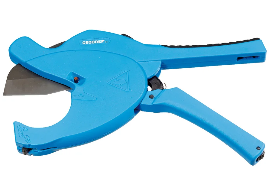 GEDORE pipe shears for plastic pipes, catalog image