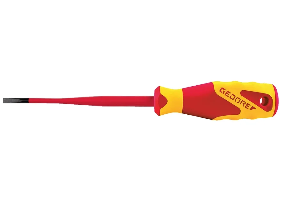 GEDORE SLIM DRIVE VDE screwdriver for slotted screws, catalog image