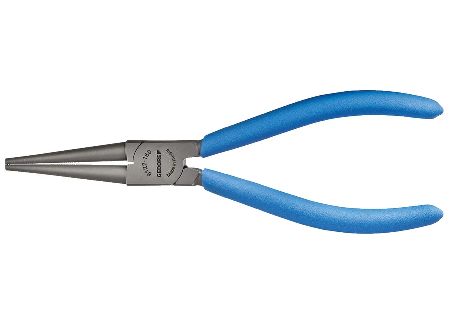 GEDORE serrated round-nose pliers, catalog image