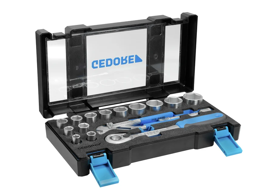 GEDORE socket set with pliers wrench, product image no. 2