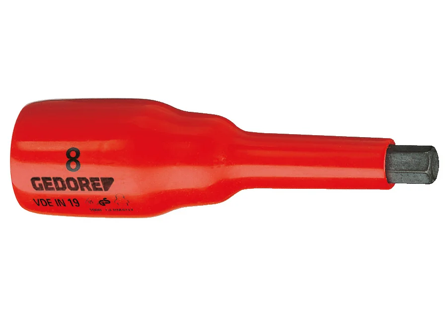 GEDORE VDE 1/2" screwdriver bit socket for hexagon socket screws, catalog image