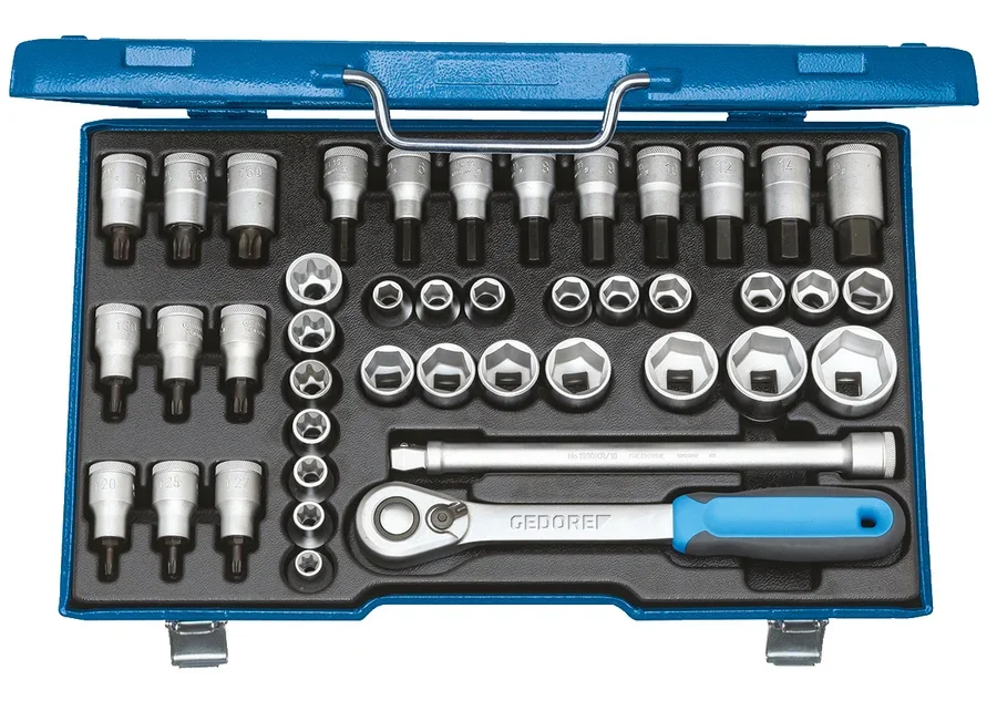 GEDORE Steckschlüssel-Satz 1/2" 42-teilig, Katalogbild