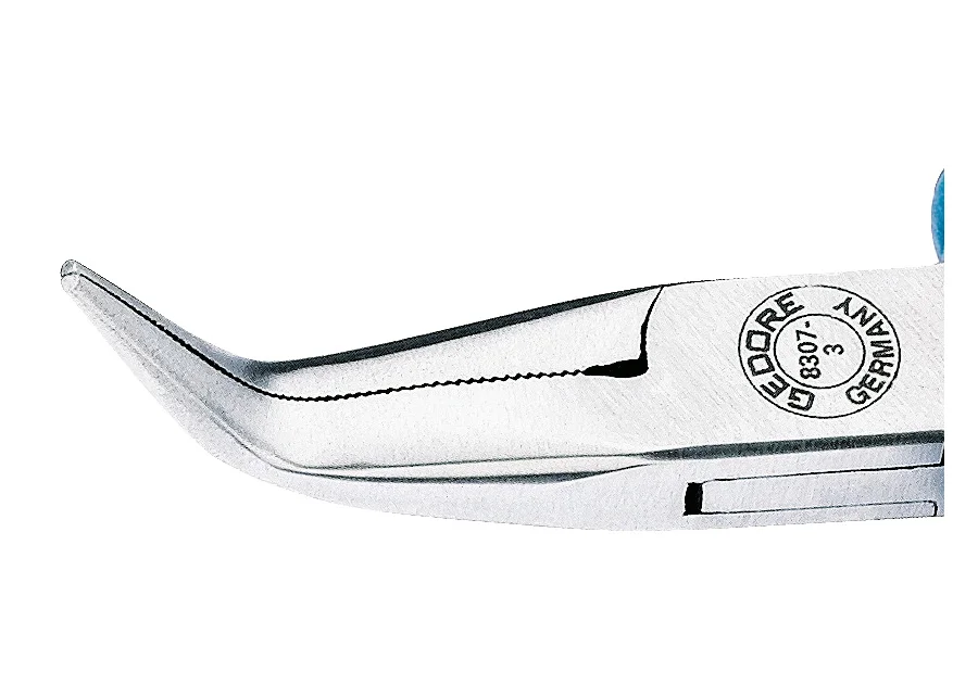 GEDORE electronics needle-nose pliers, detail image