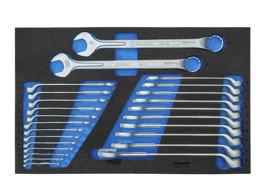 GEDORE combination wrench set in 4/4 Check-Tool module, catalogue image no. 3