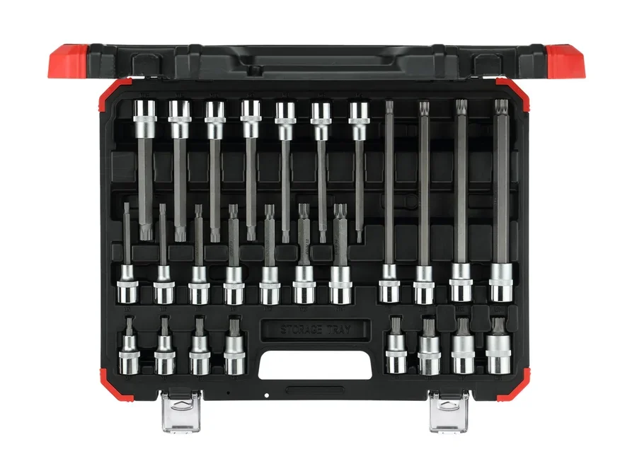 GEDOREred 26-piece 1/2" XZN screwdriver bit socket set, catalog image