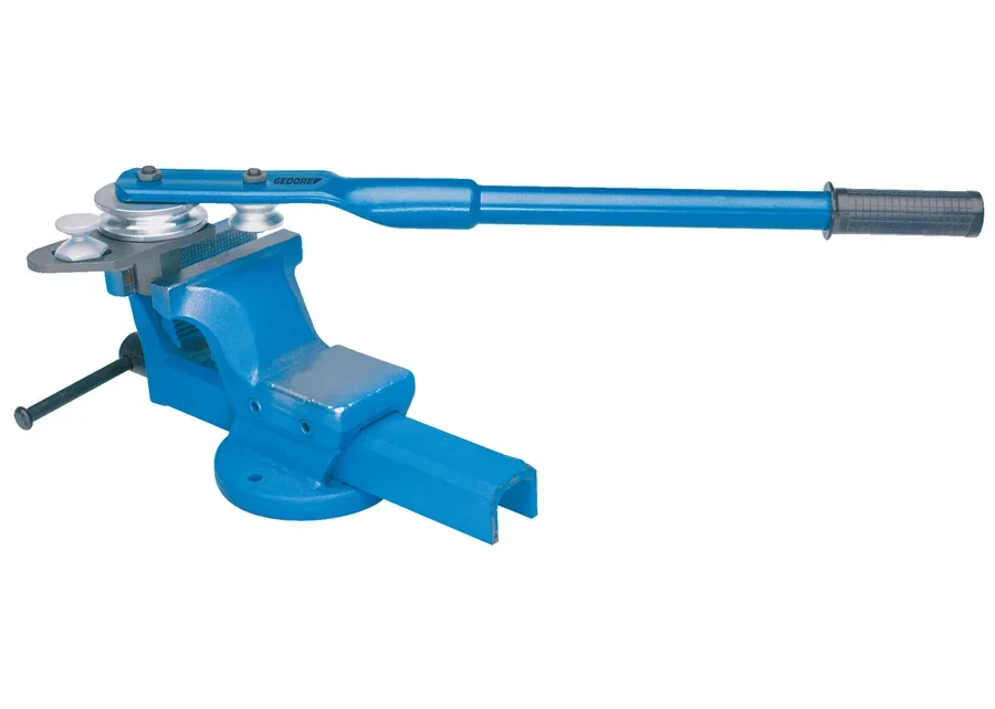 GEDORE hand tube bender set, application image
