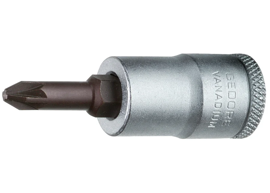 GEDORE 3/8" screwdriver bit socket for PZ Phillips screws, catalog image no. 2