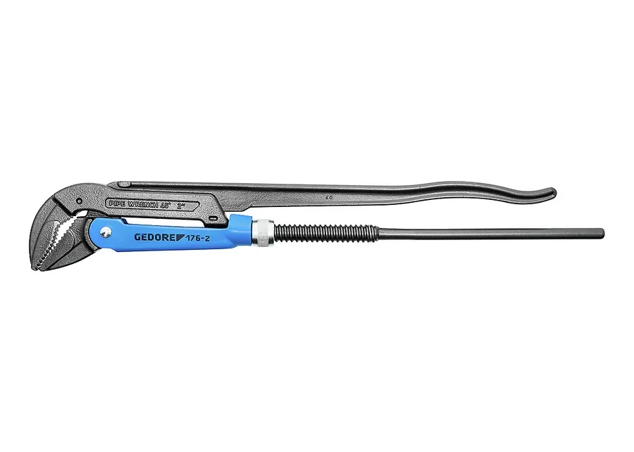 GEDORE Eck-Schwede® angled pipe wrench, catalogue image