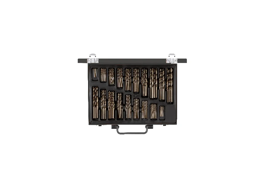 GEDOREred rolled spiral drill set, 170-piece, catalog image
