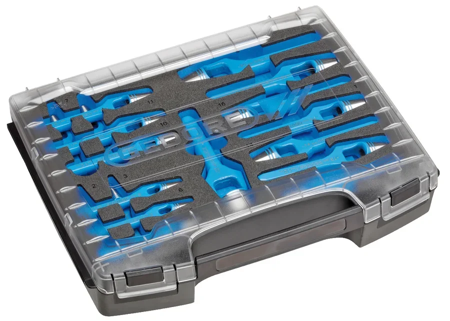 GEDORE Henkellocheisen-Satz in i-BOXX® 72, Produktbild Nummer 2