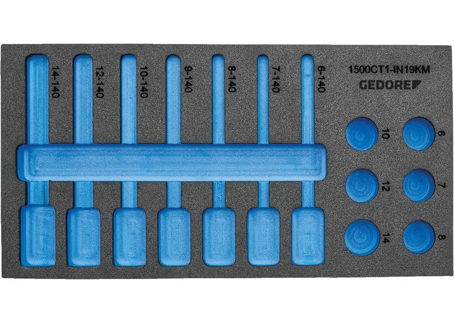 GEDORE empty Check-Tool module, catalogue image no. 1