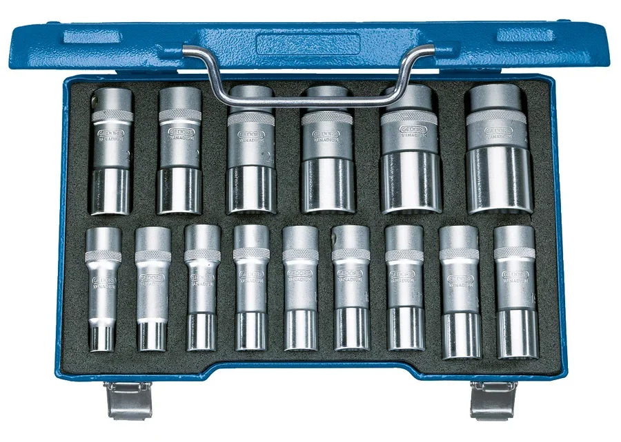 GEDORE 1/2" 15-piece socket wrench set, catalogue image no. 1