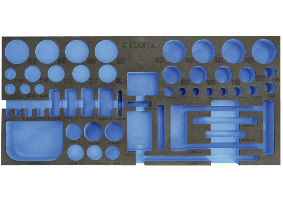 GEDORE Automotive foam insert, detail image