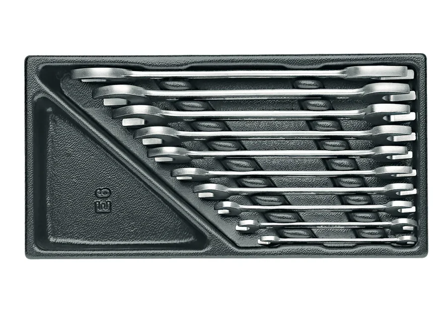 GEDORE double open-ended wrench set in 1/3 ES module, catalogue image