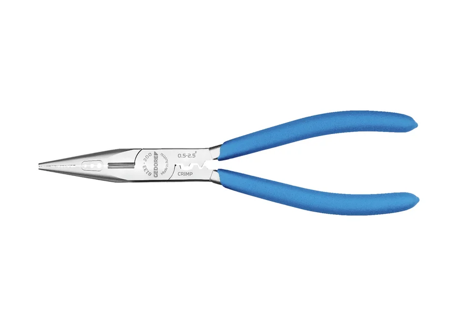GEDORE straight multifunction pliers with cutter, serrated, catalog image