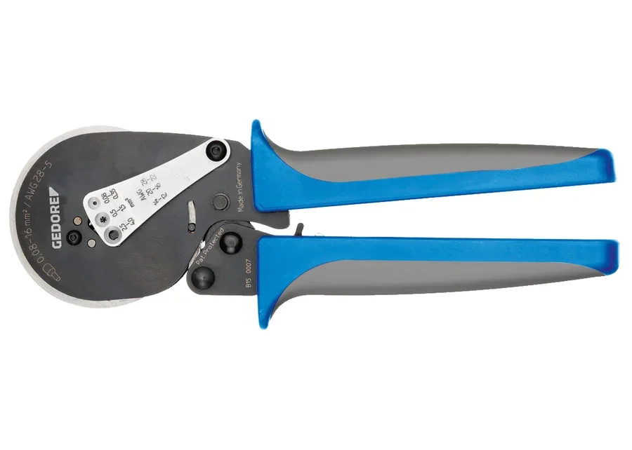 GEDORE crimping pliers for wire-end ferrules, catalogue image