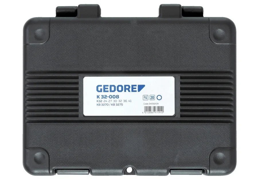 GEDORE 3/4" 8-piece impact socket set, product image no. 3