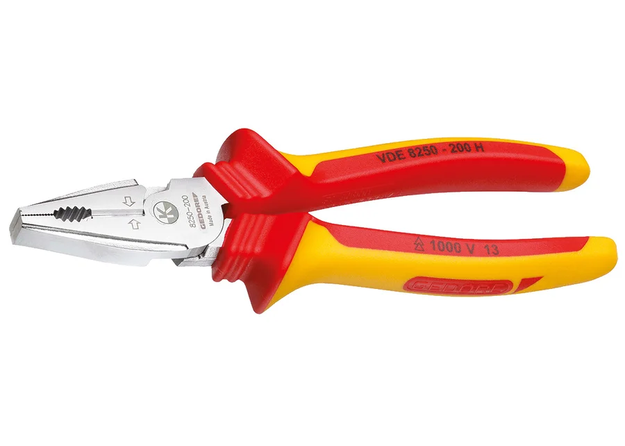 GEDORE VDE heavy-duty combination pliers with sleeve insulation, product image no. 1