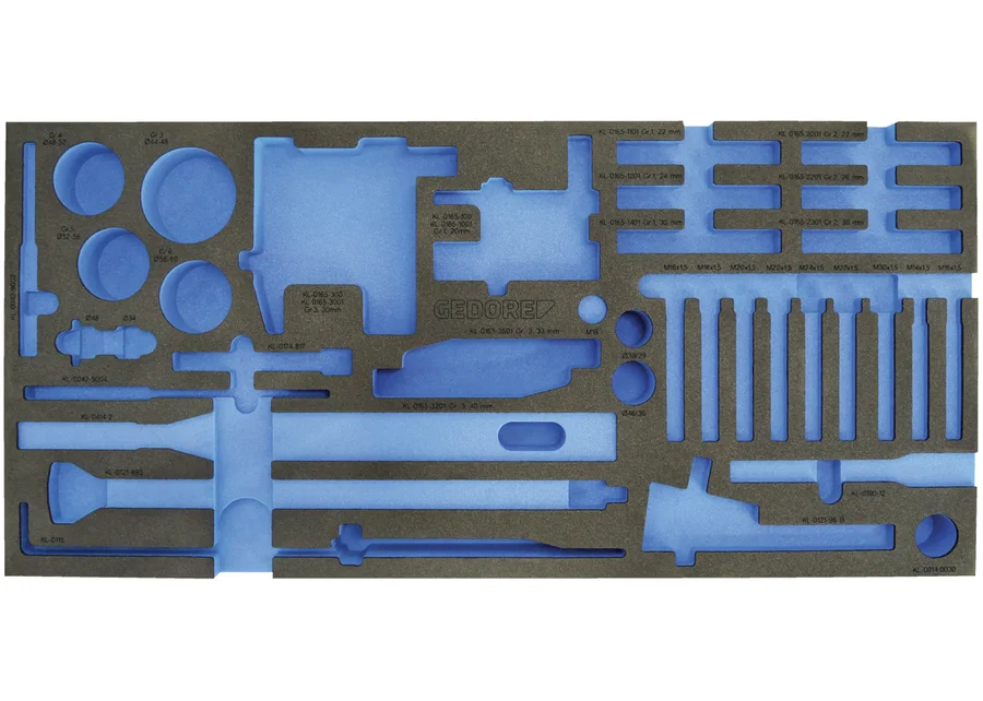 GEDORE Automotive foam insert, detail image