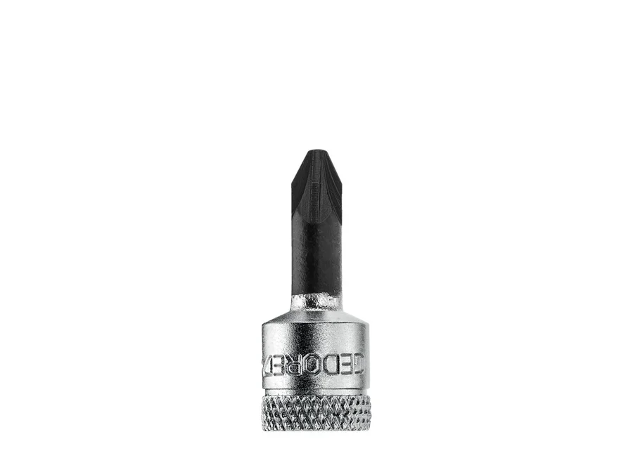 GEDORE 1/4" screwdriver bit socket for PZ cross-head screws, catalogue image