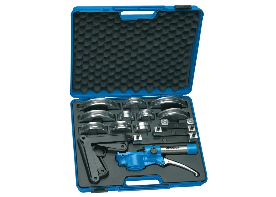 GEDORE hydraulic hand tube bender set, reinforced design, catalogue image
