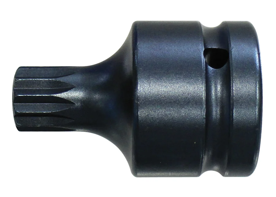 GEDORE Automotive short 3/4" screwdriver bit socket for XZN multi-spline screws, catalog image