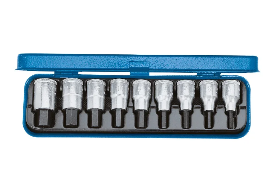 GEDORE 1/2" 9-piece screwdriver bit socket set, catalogue image no. 3